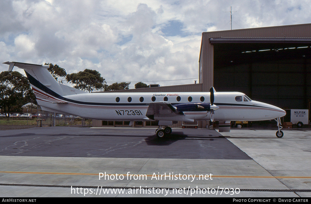 Aircraft Photo of N72391 | Beech 1900C | Hawker Pacific | AirHistory.net #7030