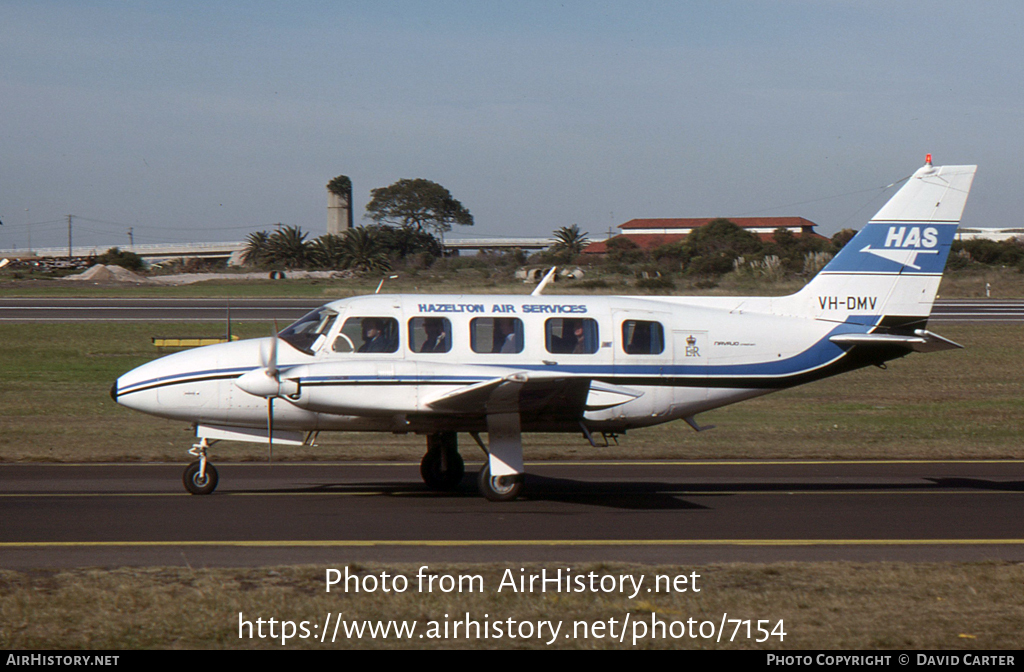 Aircraft Photo of VH-DMV | Piper PA-31-350 Navajo Chieftain | Hazelton Air Services - HAS | AirHistory.net #7154