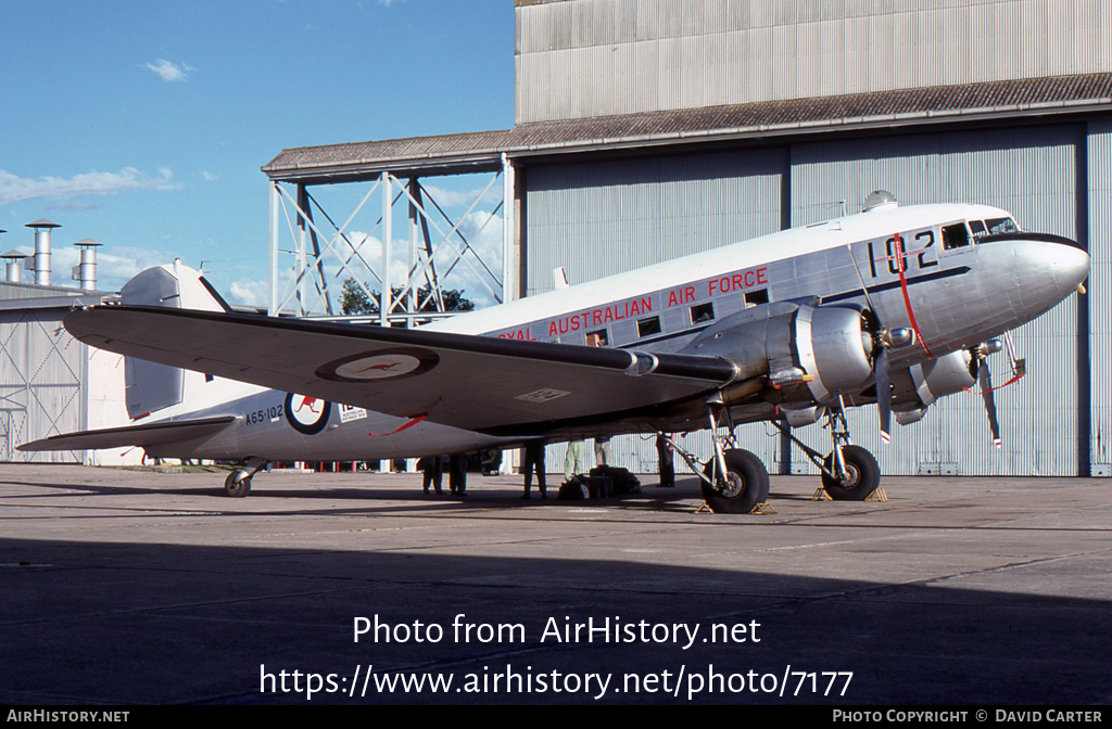 Aircraft Photo of A65-102 | Douglas C-47B Dakota | Australia - Air Force | AirHistory.net #7177