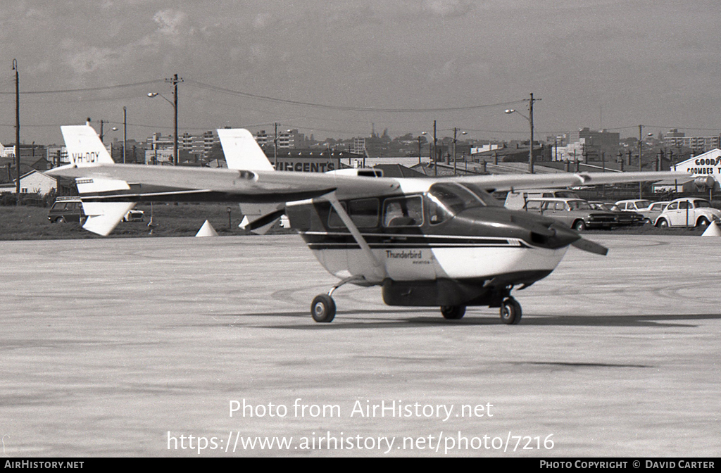 Aircraft Photo of VH-DQY | Cessna 337B Super Skymaster | Thunderbird Aviation | AirHistory.net #7216