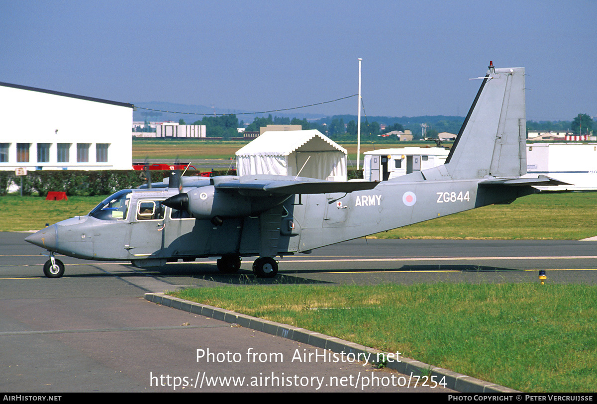 Aircraft Photo of ZG844 | Pilatus Britten-Norman BN-2T Islander AL1 | UK - Army | AirHistory.net #7254