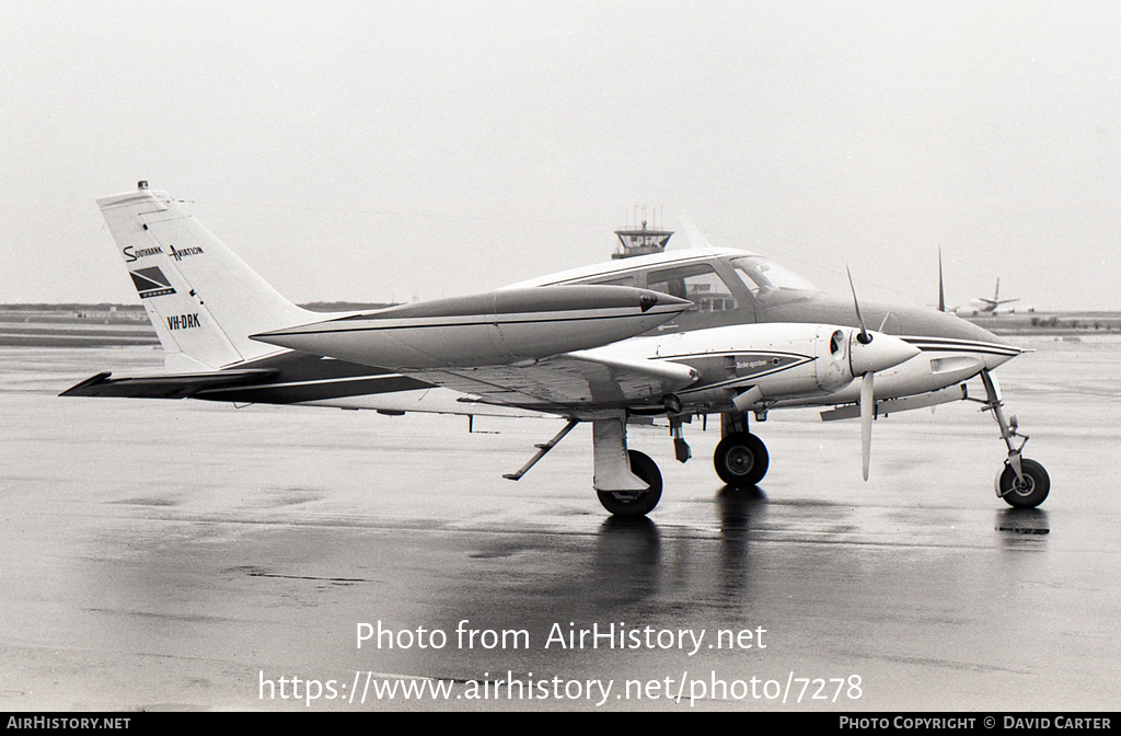 Aircraft Photo of VH-DRK | Cessna 320E Executive Skyknight | Southbank Aviation | AirHistory.net #7278