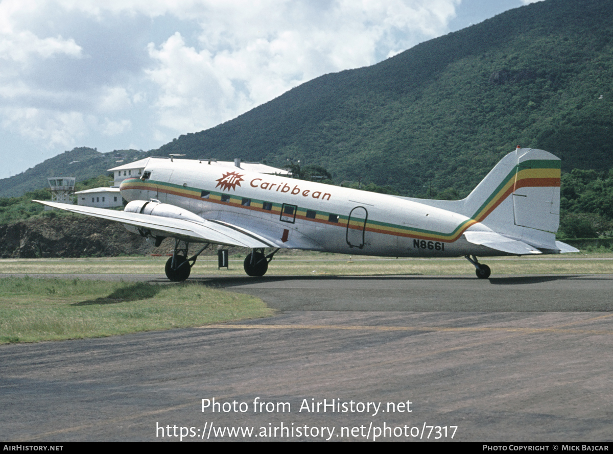 Aircraft Photo of N8661 | Douglas DC-3(C) | Air Caribbean | AirHistory.net #7317