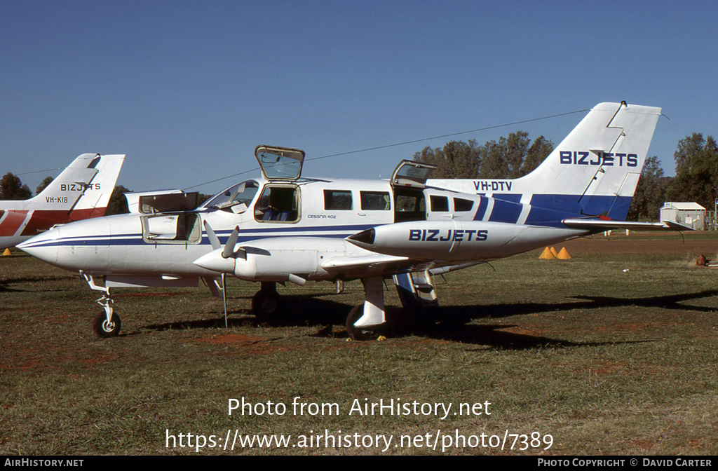 Aircraft Photo of VH-DTV | Cessna 402B Utililiner | Bizjets | AirHistory.net #7389