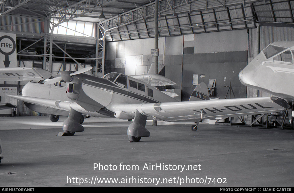 Aircraft Photo of VH-DUL | Percival P.28 Proctor 1 | AirHistory.net #7402