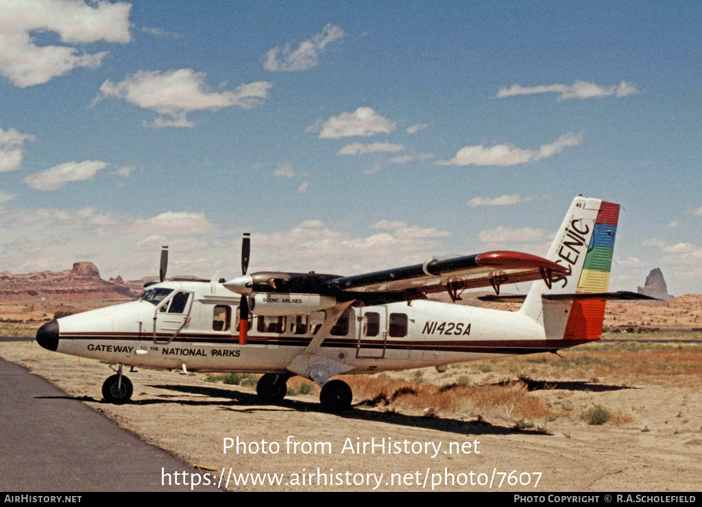 Aircraft Photo of N142SA | De Havilland Canada DHC-6-300 VistaLiner | Scenic Airlines | AirHistory.net #7607