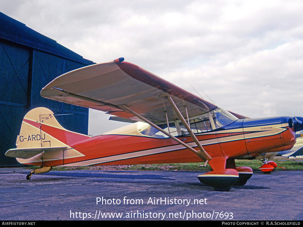 Aircraft Photo of G-ARDJ | Auster D-6/180 | AirHistory.net #7693