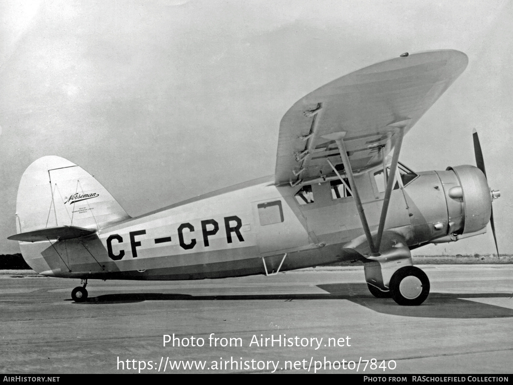 Aircraft Photo of CF-CPR | Noorduyn UC-64A Norseman VI | AirHistory.net #7840