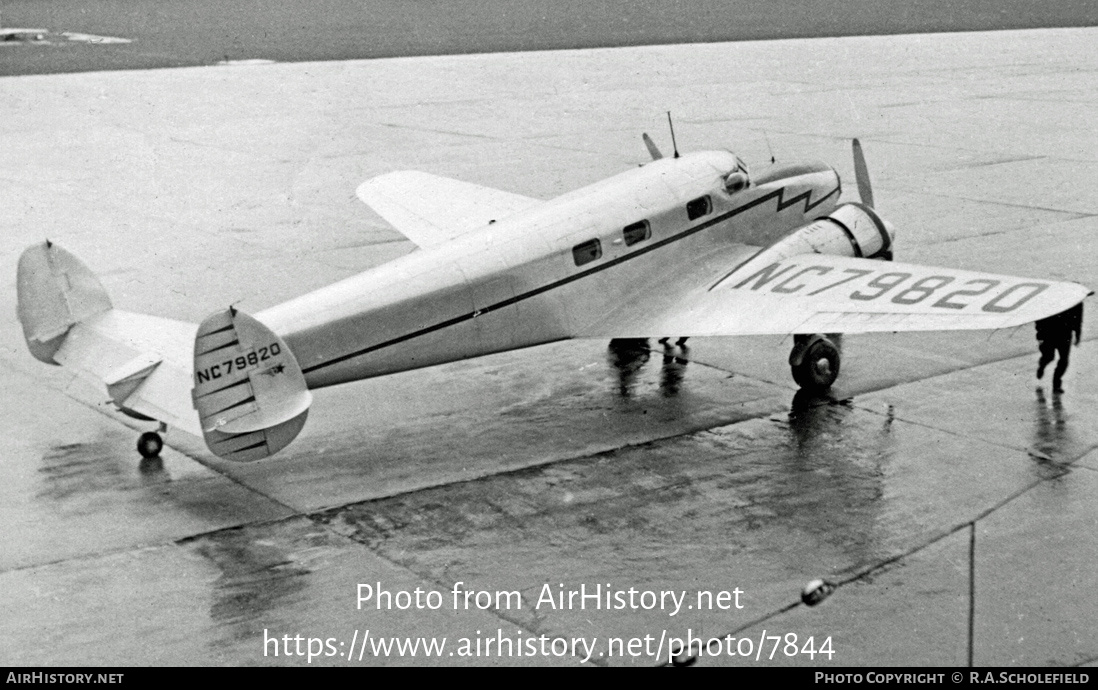 Aircraft Photo of N79820 / NC79820 | Lockheed 12-A Electra Junior | AirHistory.net #7844