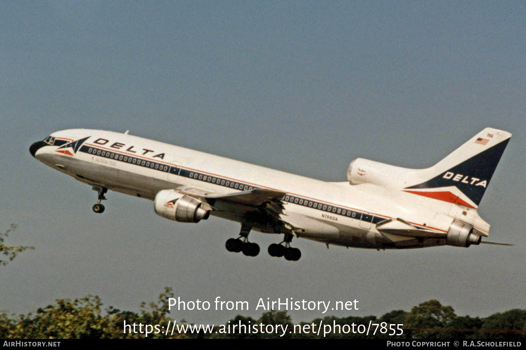 Aircraft Photo of N766DA | Lockheed L-1011-385-3 TriStar 500 | Delta Air Lines | AirHistory.net #7855