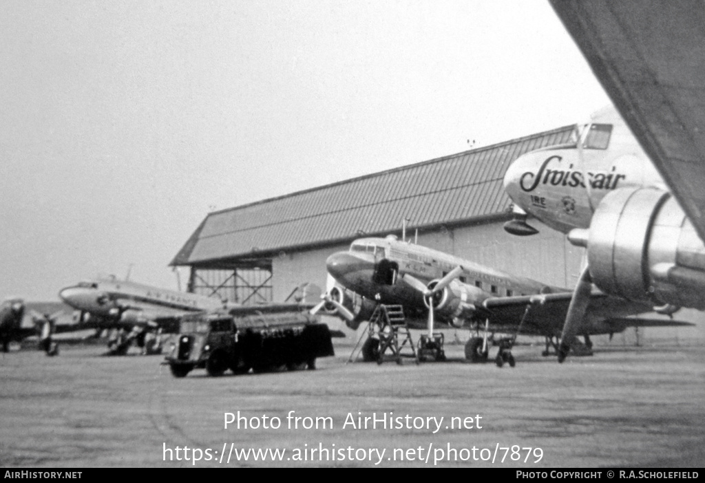 Aircraft Photo of HB-IRE | Douglas DC-3-276 | Swissair - Swiss Air Lines | AirHistory.net #7879