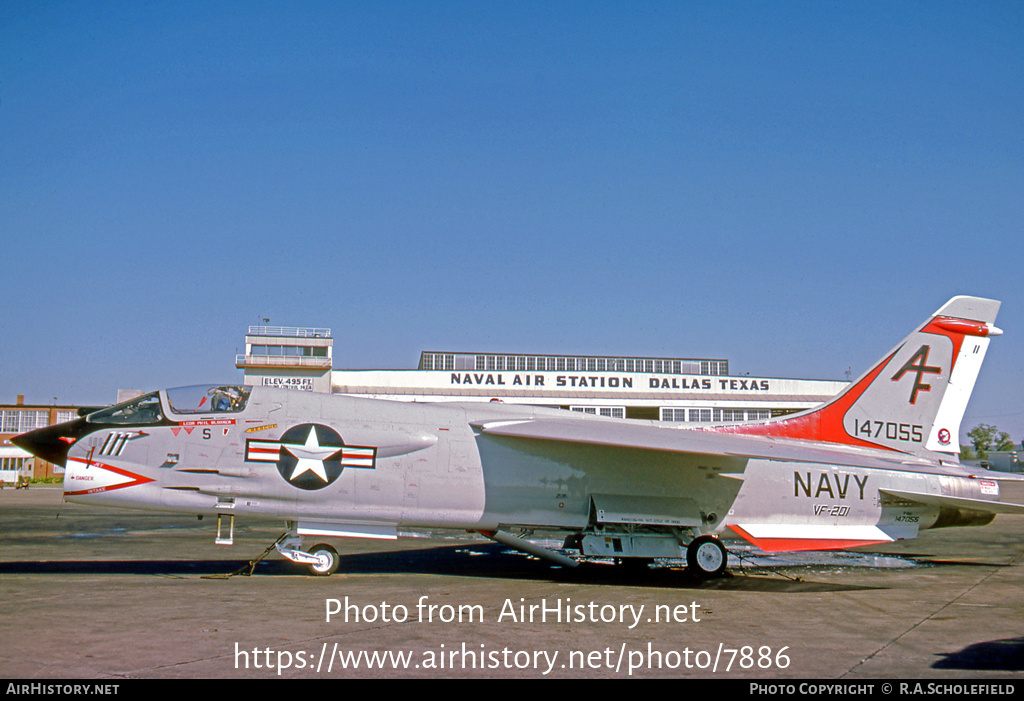 Aircraft Photo of 147055 | Vought F-8H Crusader | USA - Navy | AirHistory.net #7886