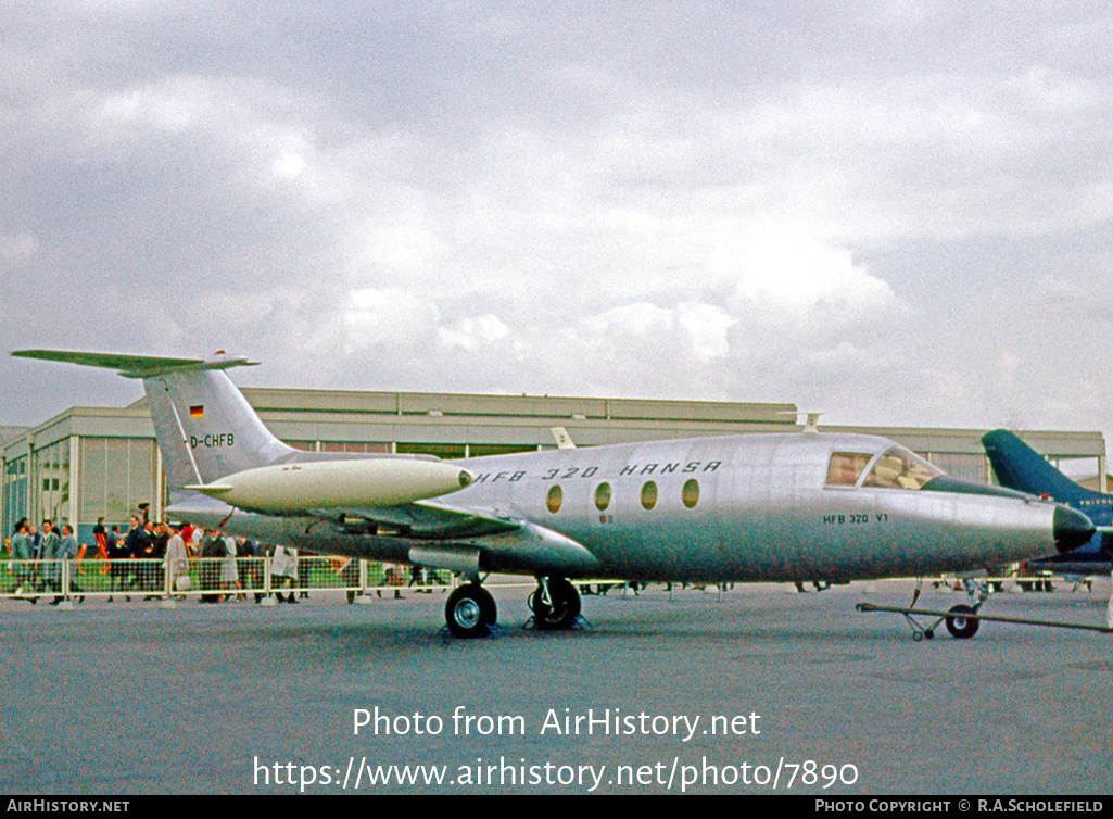 Aircraft Photo of D-CHFB | HFB HFB-320 Hansa Jet | HFB | AirHistory.net #7890