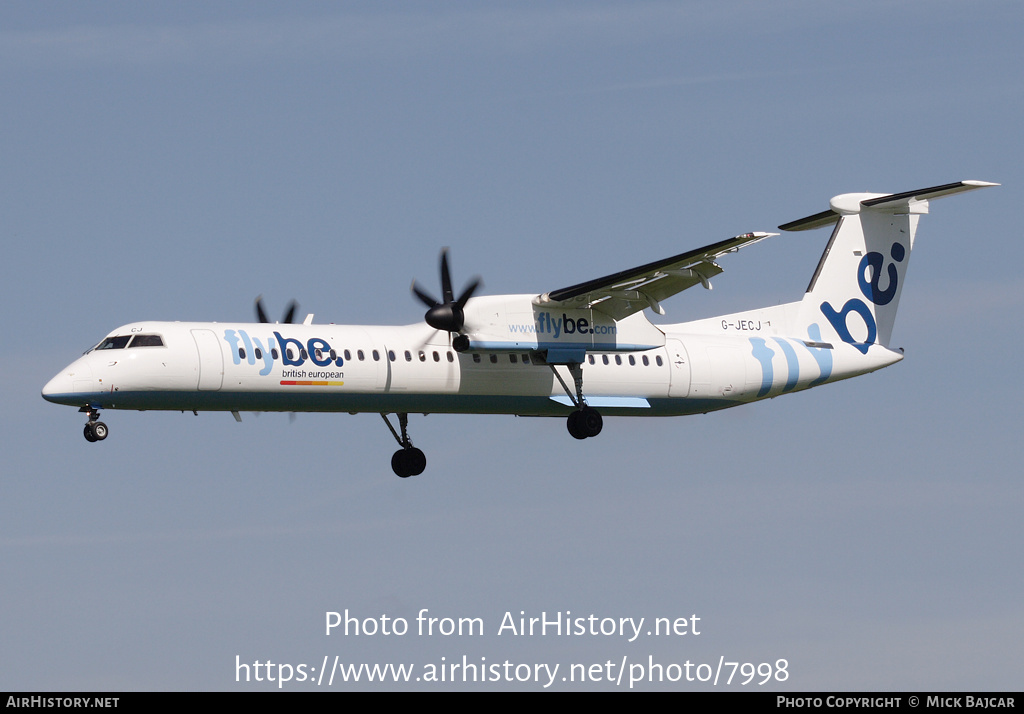 Aircraft Photo of G-JECJ | Bombardier DHC-8-402 Dash 8 | Flybe - British European | AirHistory.net #7998