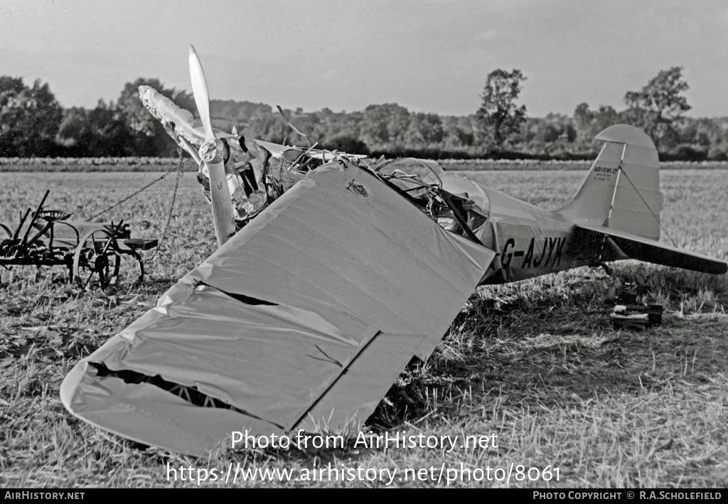 Aircraft Photo of G-AJYK | Auster J-5B Autocar | Airviews | AirHistory.net #8061