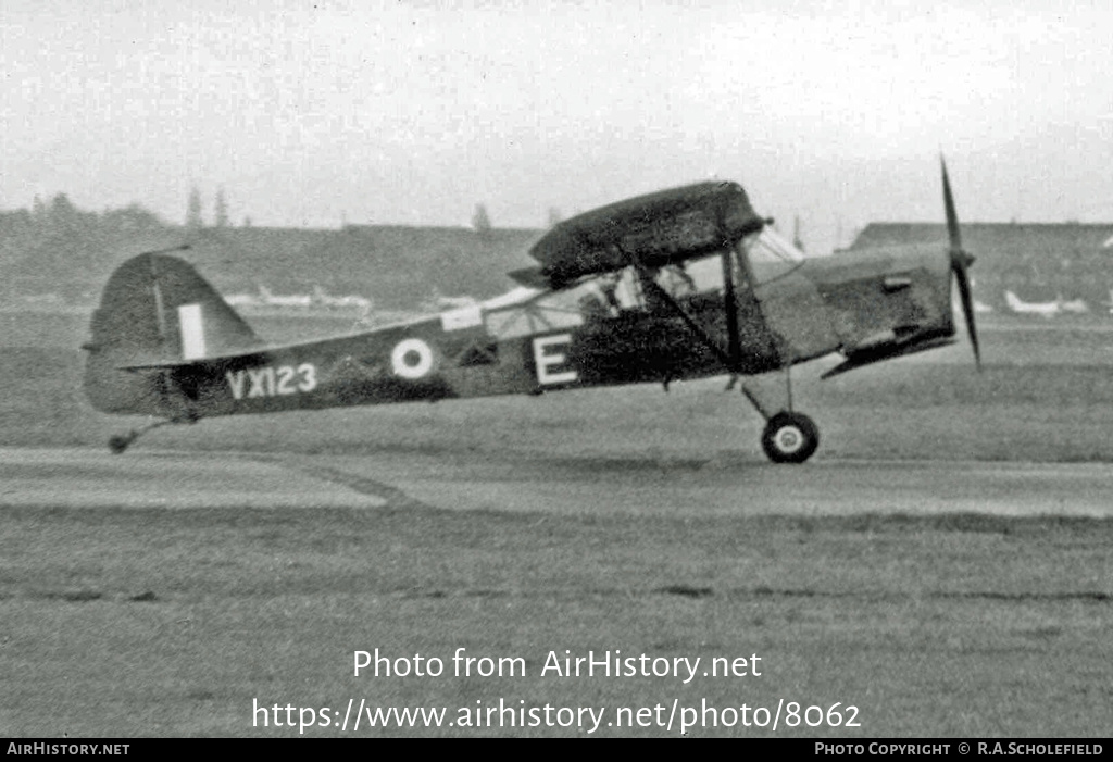 Aircraft Photo of VX123 | Auster K Auster AOP6 | UK - Air Force | AirHistory.net #8062