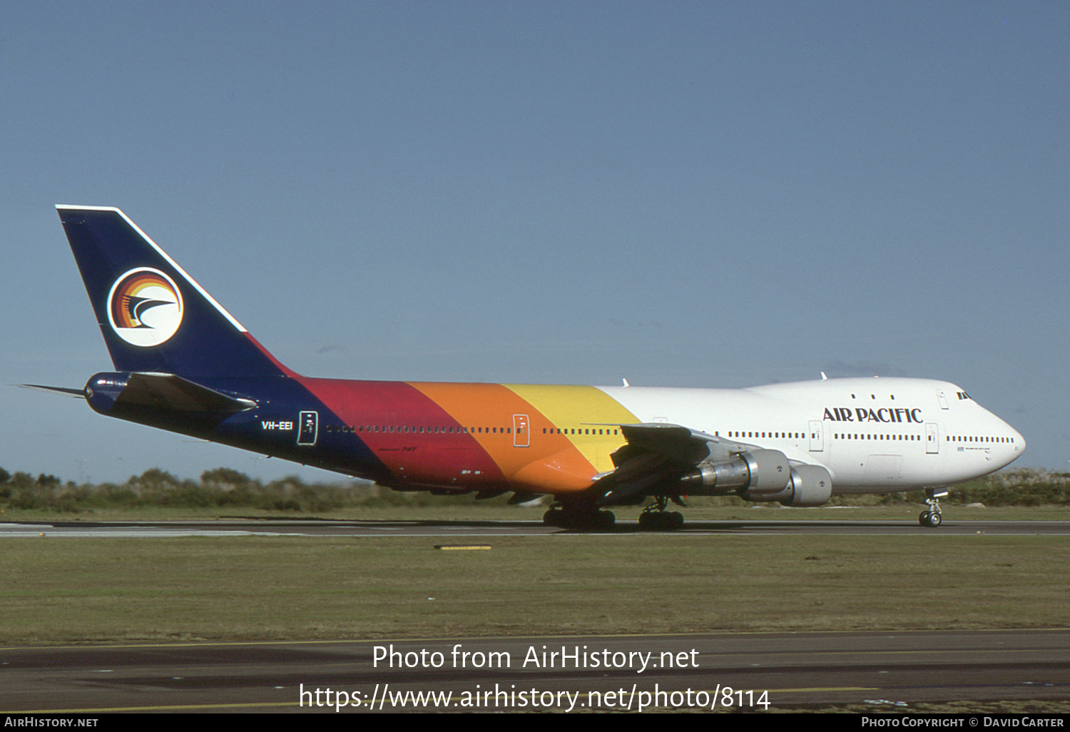 Aircraft Photo of VH-EEI | Boeing 747-123 | Air Pacific | AirHistory.net #8114