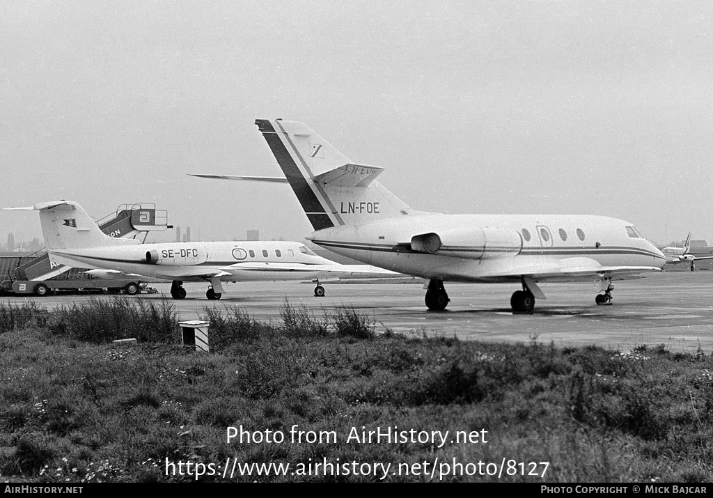 Aircraft Photo of LN-FOE | Dassault Falcon 20C | AirHistory.net #8127