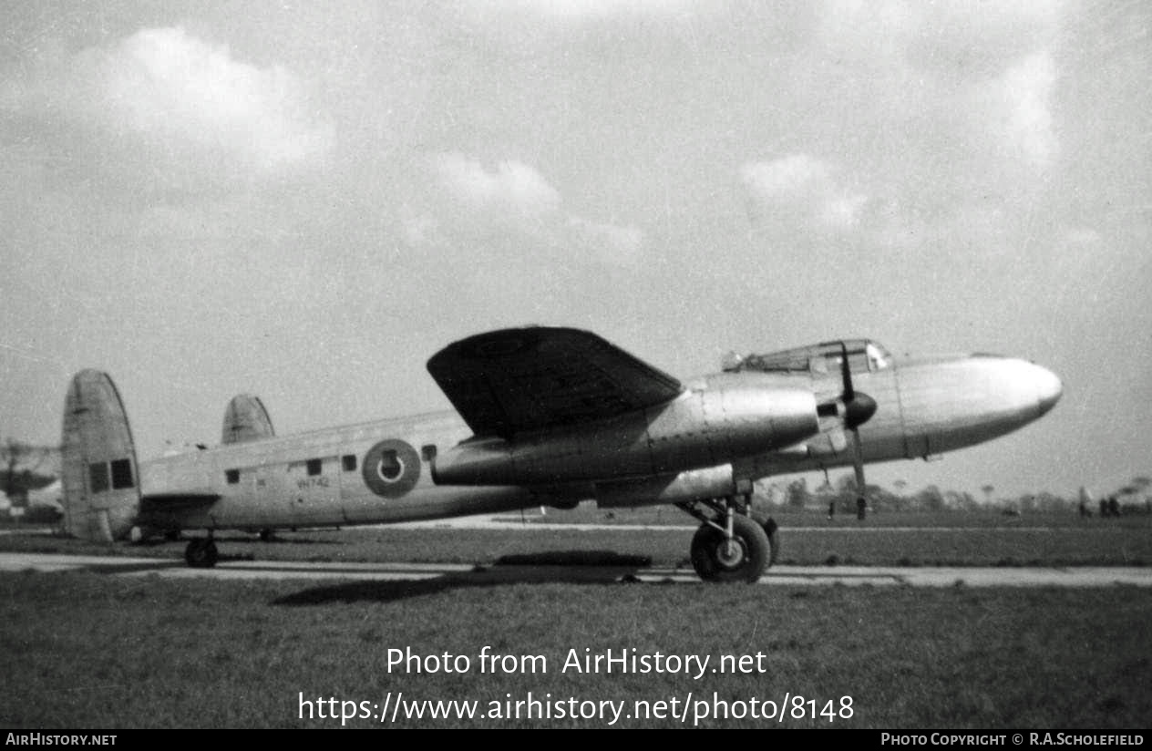 Aircraft Photo of VH742 | Avro 691 Lancastrian C1 | UK - Air Force ...