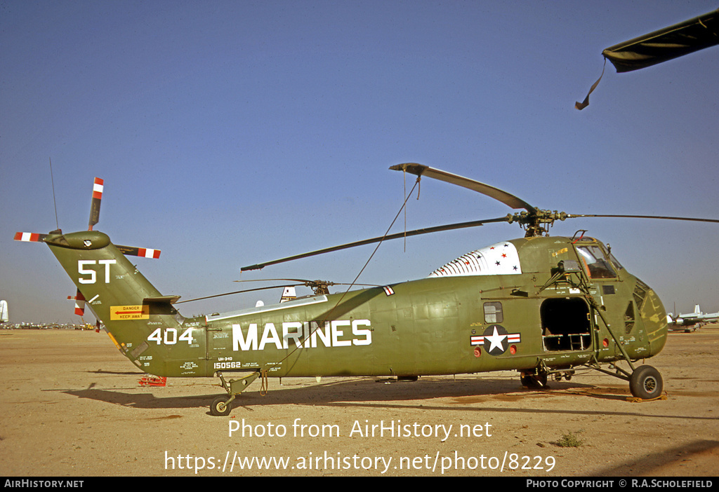 Aircraft Photo of 150562 | Sikorsky UH-34D Seahorse | USA - Marines | AirHistory.net #8229