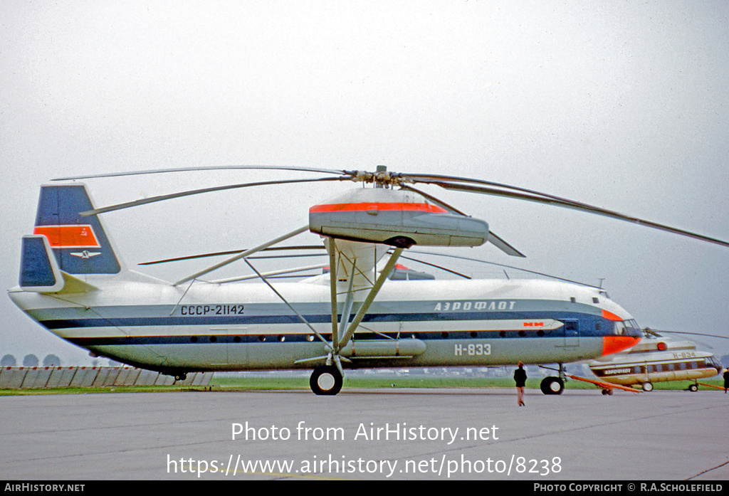 Aircraft Photo of CCCP-21142 | Mil V-12 (Mi-12) | Aeroflot | AirHistory.net #8238