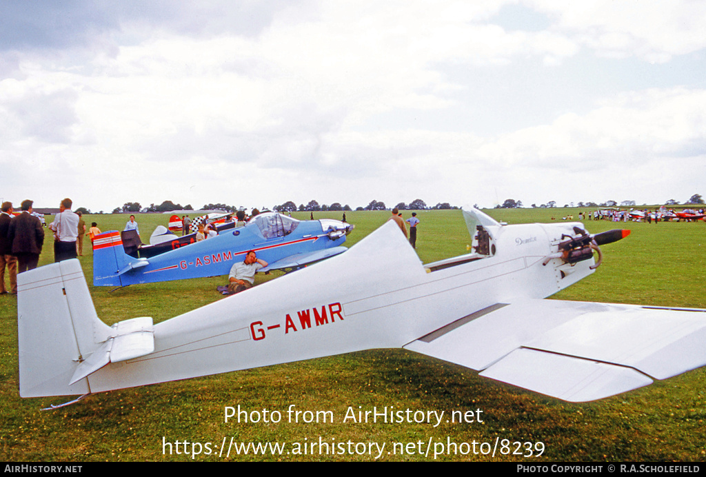 Aircraft Photo of G-AWMR | Druine D-31 Turbulent | AirHistory.net #8239