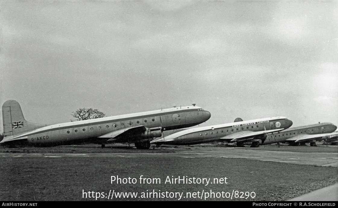 Aircraft Photo of G-AKCD | Avro 689 Tudor 5 | AirHistory.net #8290