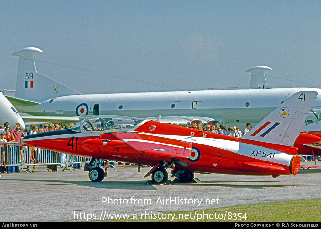 Aircraft Photo of XP541 | Folland Fo.144 Gnat T.1 | UK - Air Force | AirHistory.net #8354