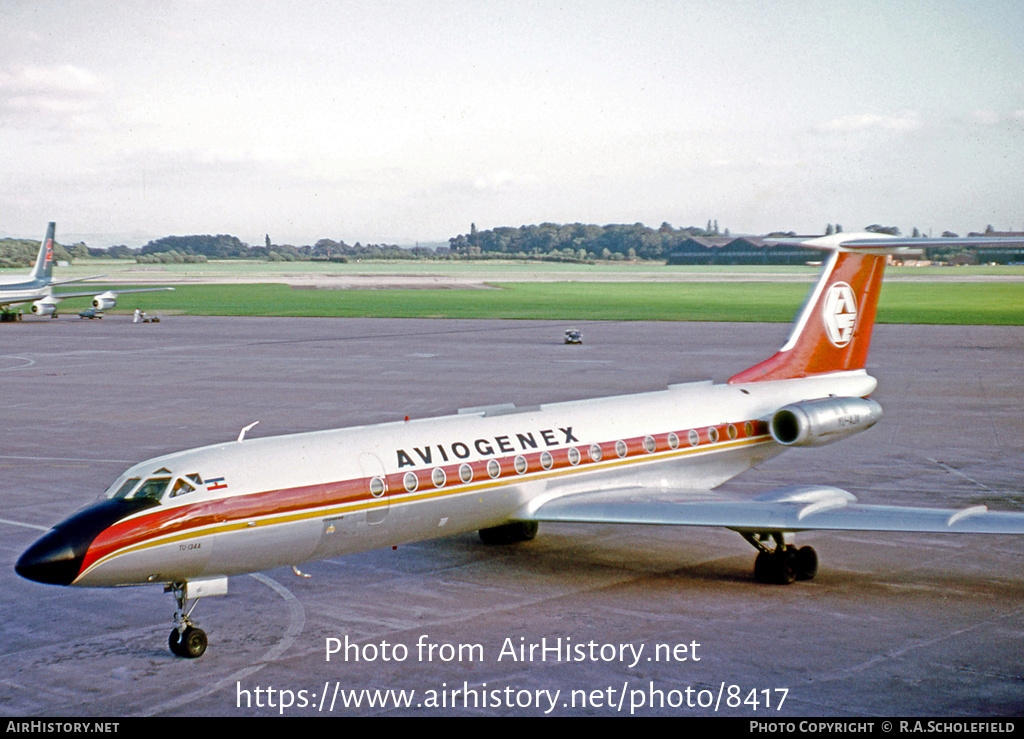 Aircraft Photo of YU-AJA | Tupolev Tu-134A | Aviogenex | AirHistory.net #8417