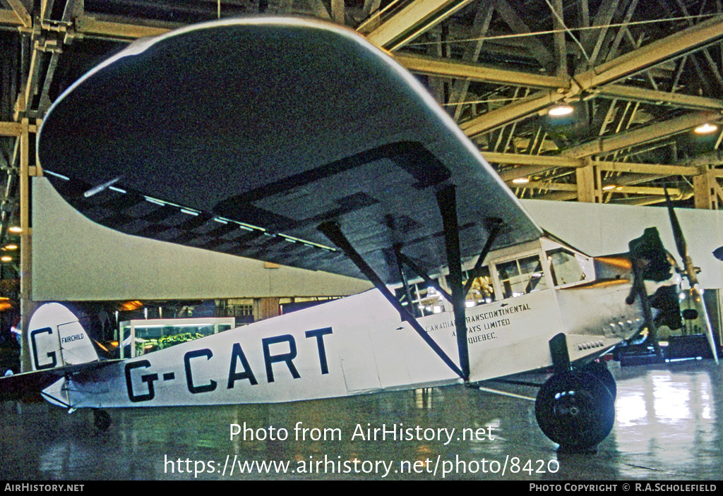 Aircraft Photo of G-CART | Fairchild FC-2W2 | Canadian Transcontinental Airways | AirHistory.net #8420