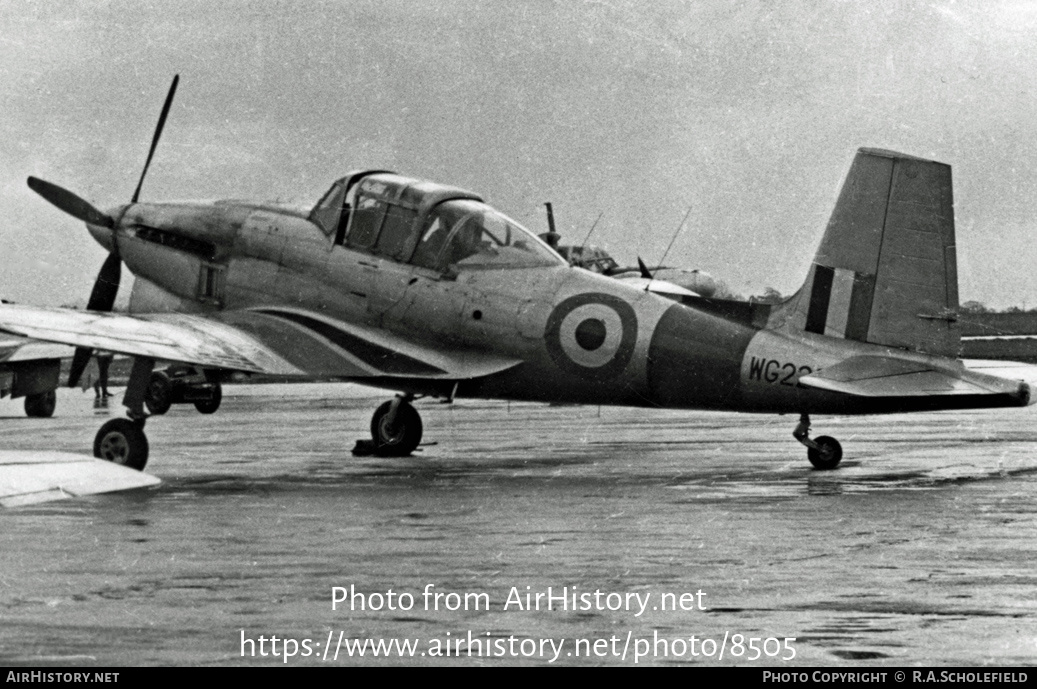 Aircraft Photo of WG228 | Boulton Paul P-108 Balliol T2 | UK - Air ...