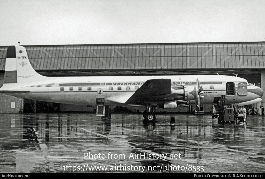 Aircraft Photo of PH-TFK | Douglas DC-6B | KLM - Royal Dutch Airlines | AirHistory.net #8533