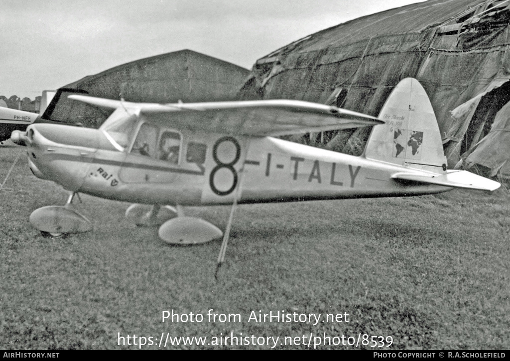 Aircraft Photo of I-TALY | Aermacchi MB-308 | AirHistory.net #8539