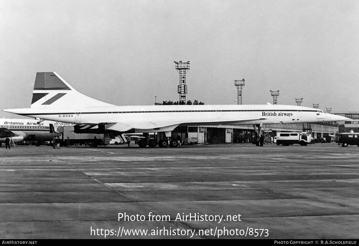 Aircraft Photo of G-BOAA | Aerospatiale-BAC Concorde 102 | British ...