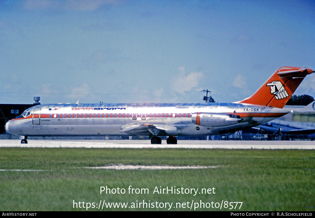 Aircraft Photo of XA-DEK | McDonnell Douglas DC-9-32 | AeroMéxico | AirHistory.net #8577