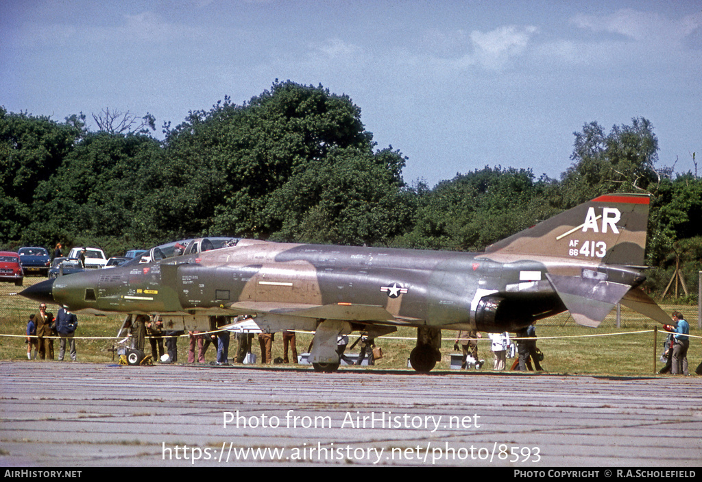 Aircraft Photo of 66-0413 / AF66-413 | McDonnell Douglas RF-4C Phantom II | USA - Air Force | AirHistory.net #8593