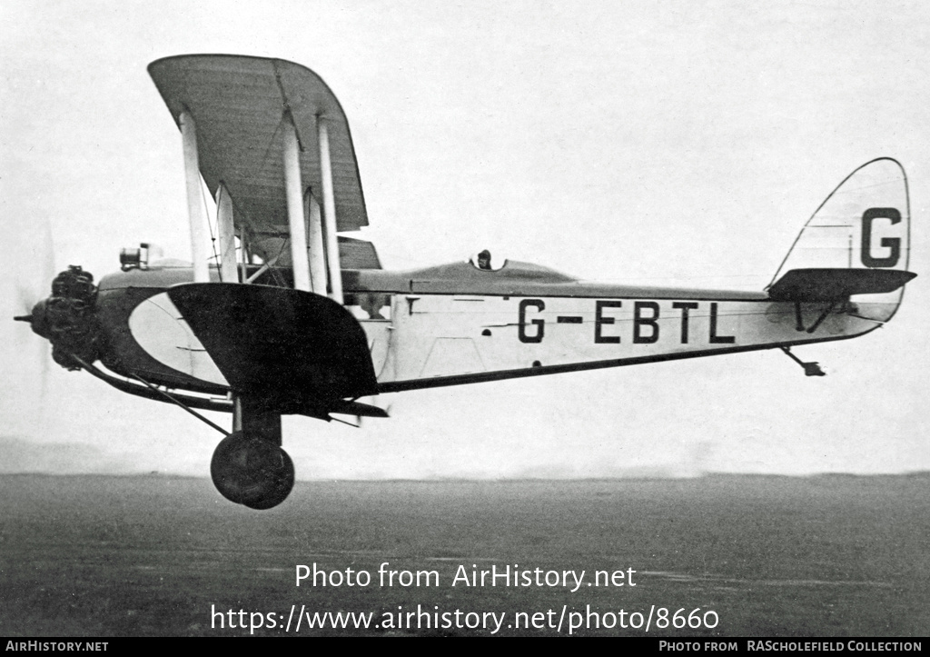 Aircraft Photo of G-EBTL | De Havilland D.H. 61 Giant Moth | De Havilland | AirHistory.net #8660
