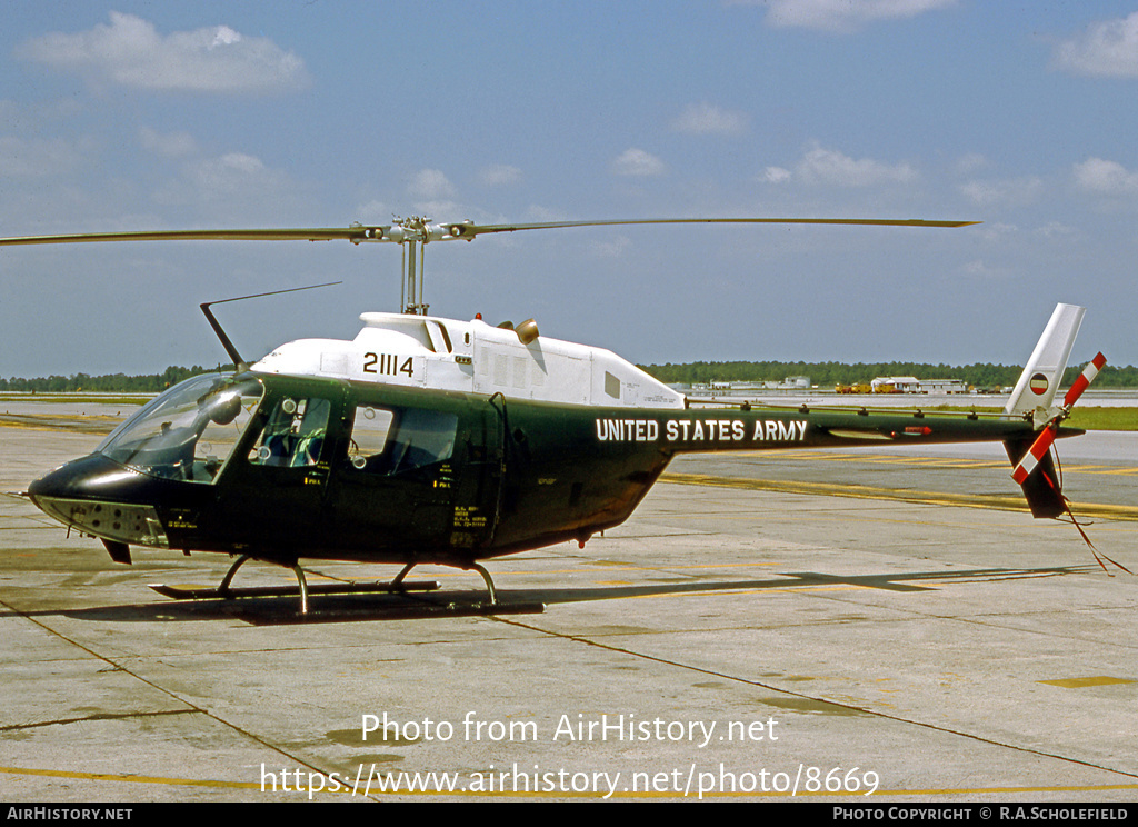 Aircraft Photo of 72-21114 / 21114 | Bell OH-58A Kiowa (206A-1) | USA - Army | AirHistory.net #8669