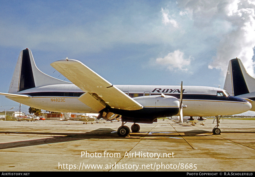 Aircraft Photo of N4823C | Convair 440-38 Metropolitan | Royal Airlines | AirHistory.net #8685