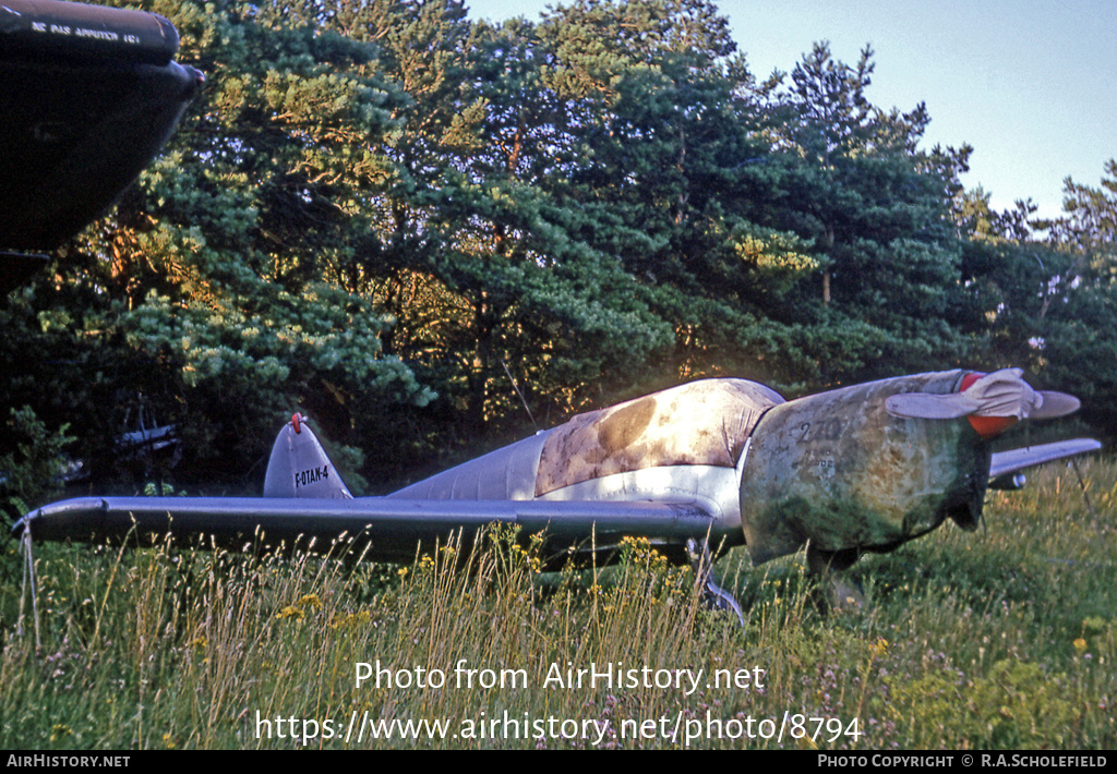 Aircraft Photo of F-OTAN-4 | Nord 1002 Pingouin II | AirHistory.net #8794