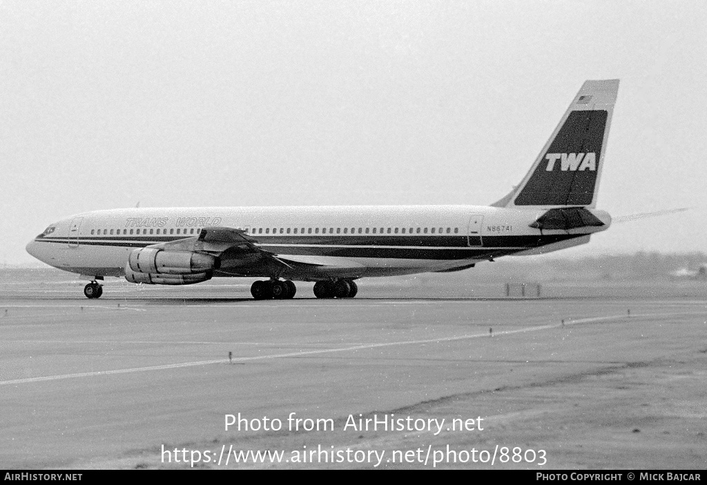 Aircraft Photo of N86741 | Boeing 707-131B | Trans World Airlines - TWA | AirHistory.net #8803