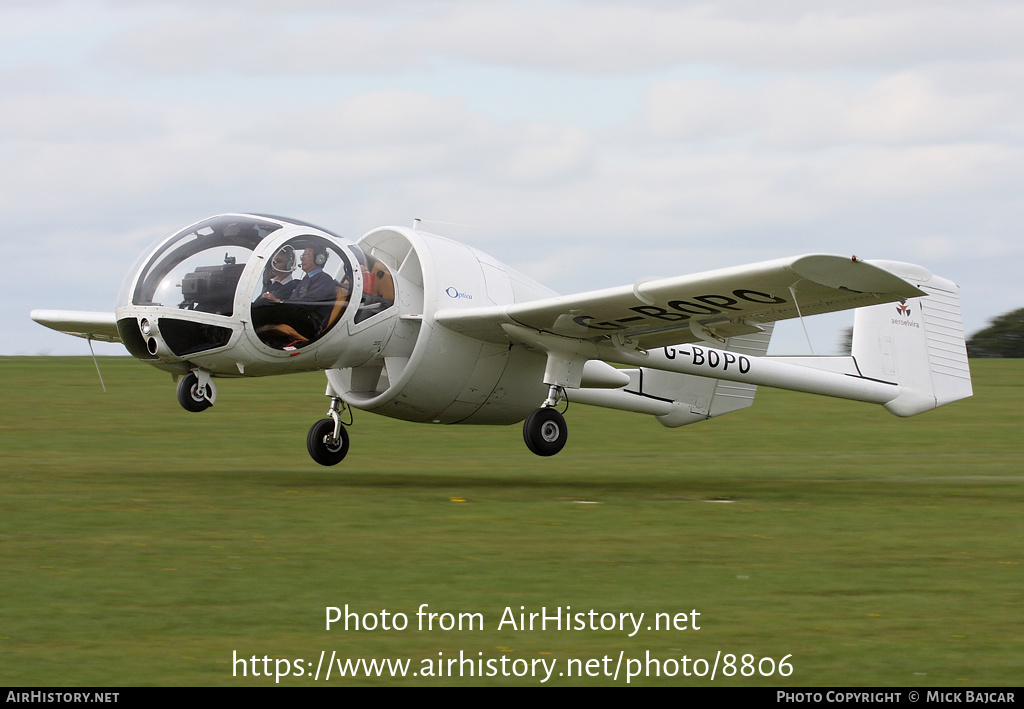 Aircraft Photo of G-BOPO | Edgley EA-7 Optica Srs 301 | Aeroelvira | AirHistory.net #8806