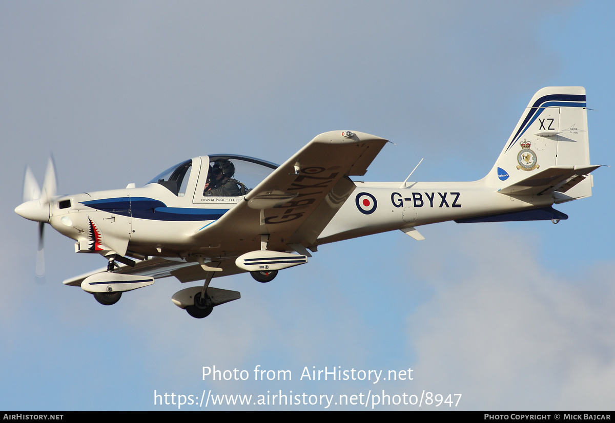 Aircraft Photo of G-BYXZ | Grob G-115E Tutor | UK - Air Force | AirHistory.net #8947