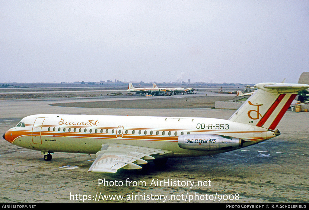 Aircraft Photo of OB-R-953 | BAC 111-476FM One-Eleven | Faucett | AirHistory.net #9008