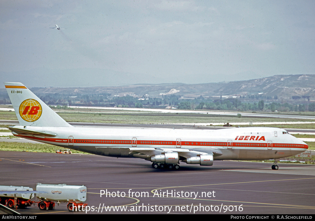 Aircraft Photo of EC-BRQ | Boeing 747-256B | Iberia | AirHistory.net #9016