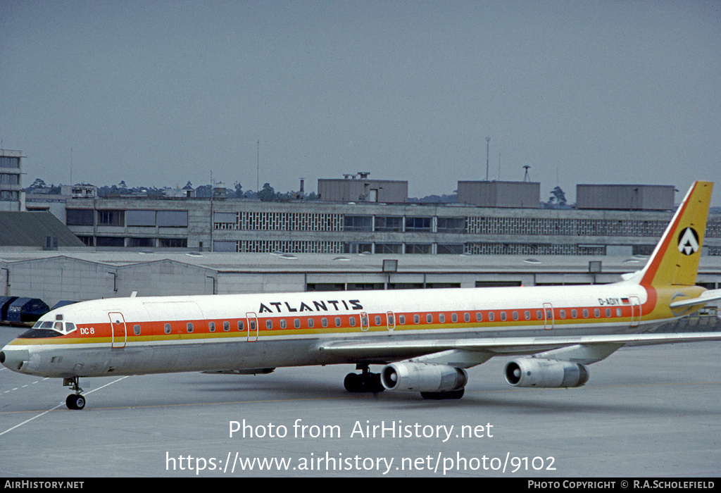 Aircraft Photo of D-ADIY | McDonnell Douglas DC-8-63CF | Atlantis | AirHistory.net #9102