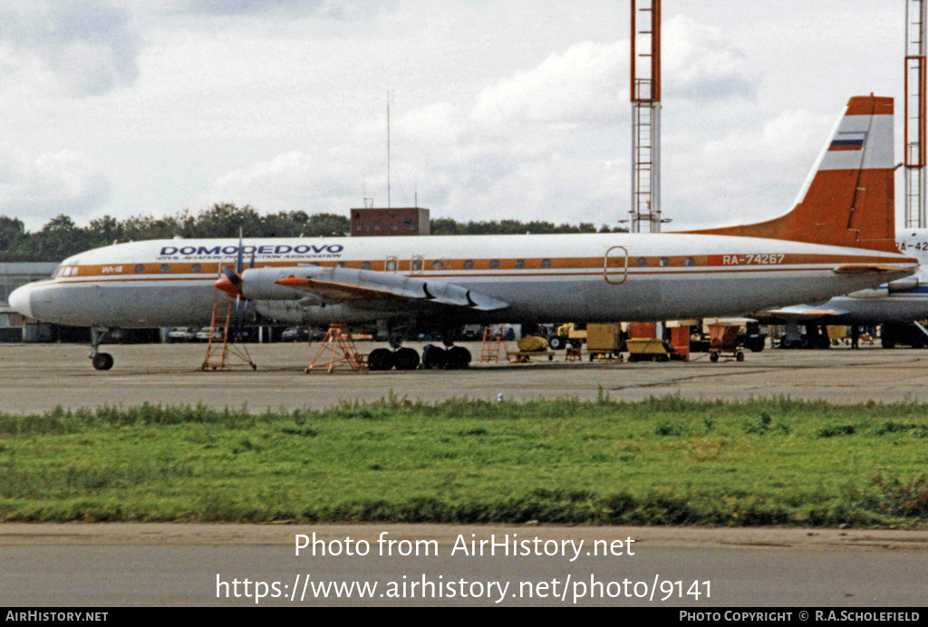 Aircraft Photo of RA-74267 | Ilyushin Il-18D | Domodedovo CAPA | AirHistory.net #9141