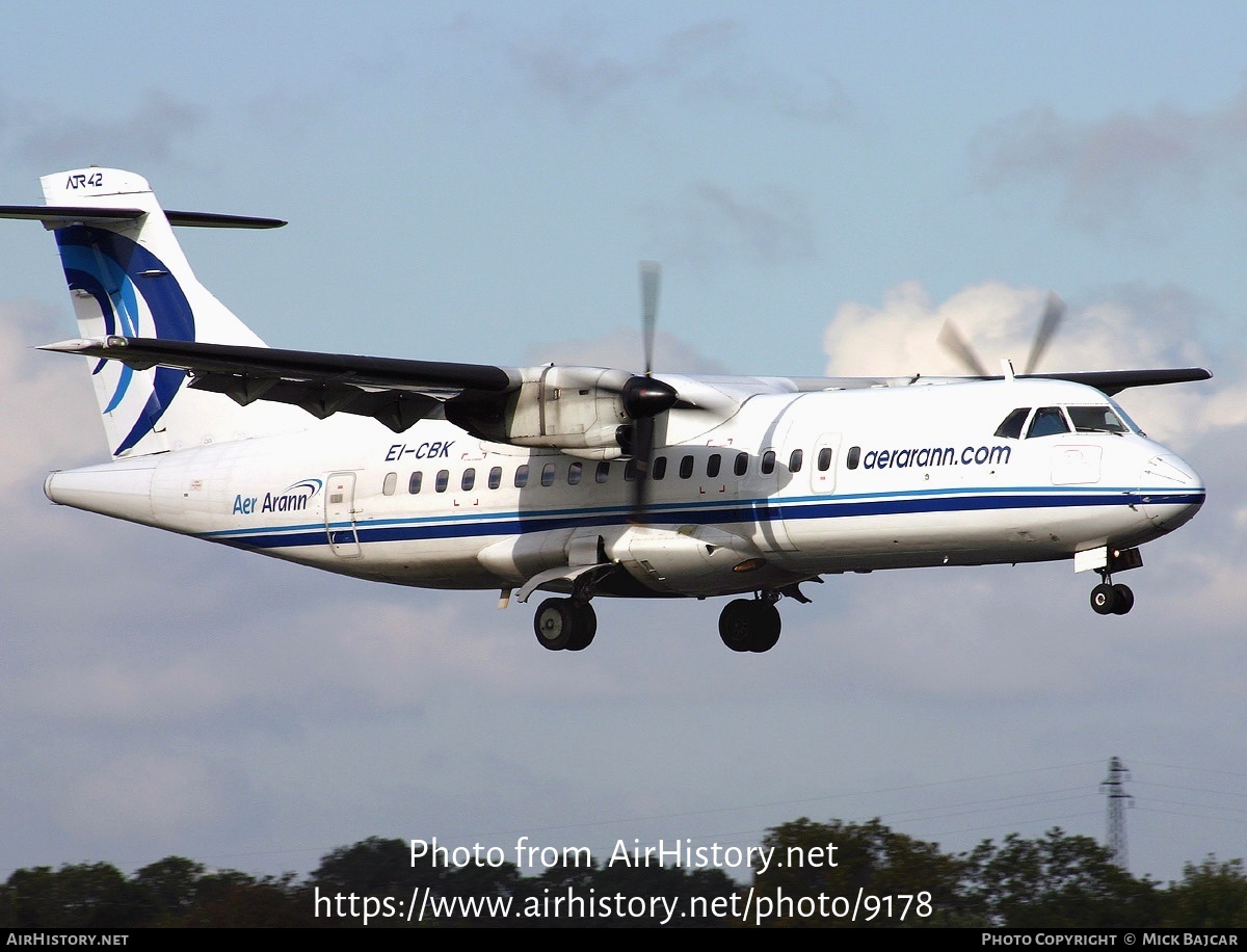 Aircraft Photo of EI-CBK | ATR ATR-42-300 | Aer Arann | AirHistory.net #9178