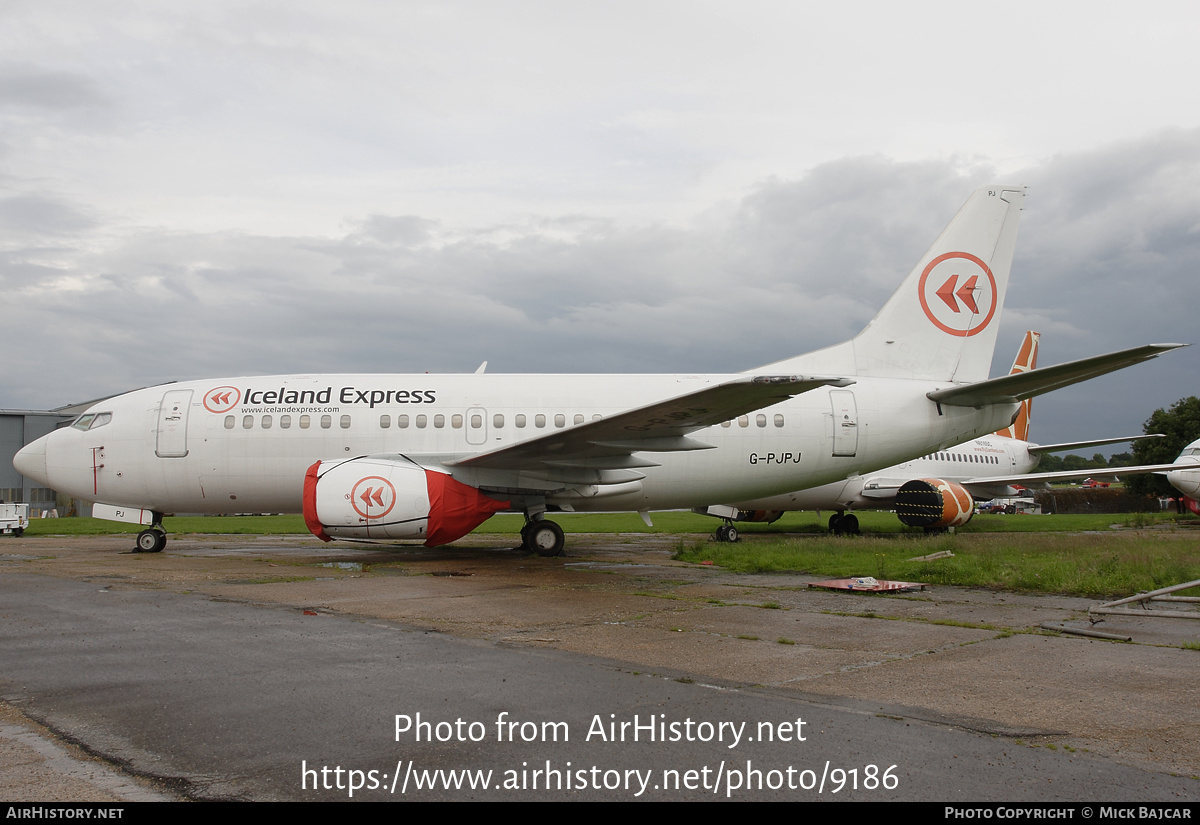 Aircraft Photo of G-PJPJ | Boeing 737-5H6 | Iceland Express | AirHistory.net #9186