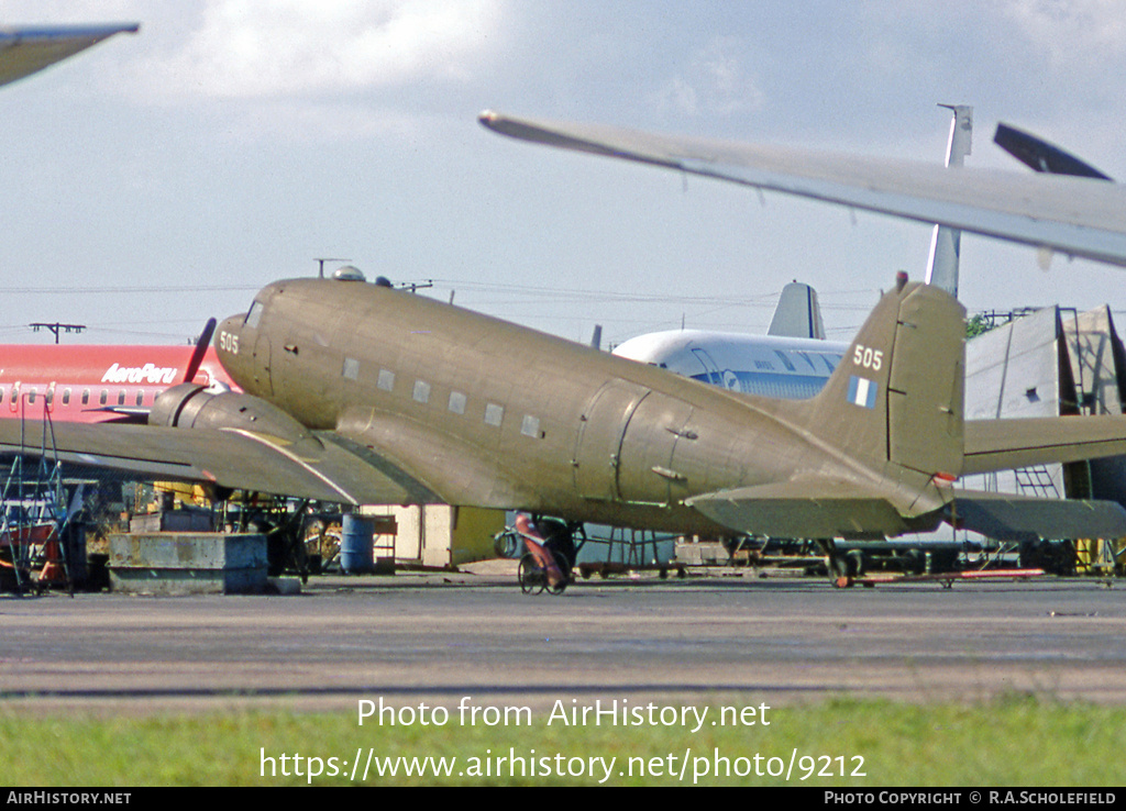 Aircraft Photo of 505 | Douglas C-47A Skytrain | Guatemala - Air Force | AirHistory.net #9212